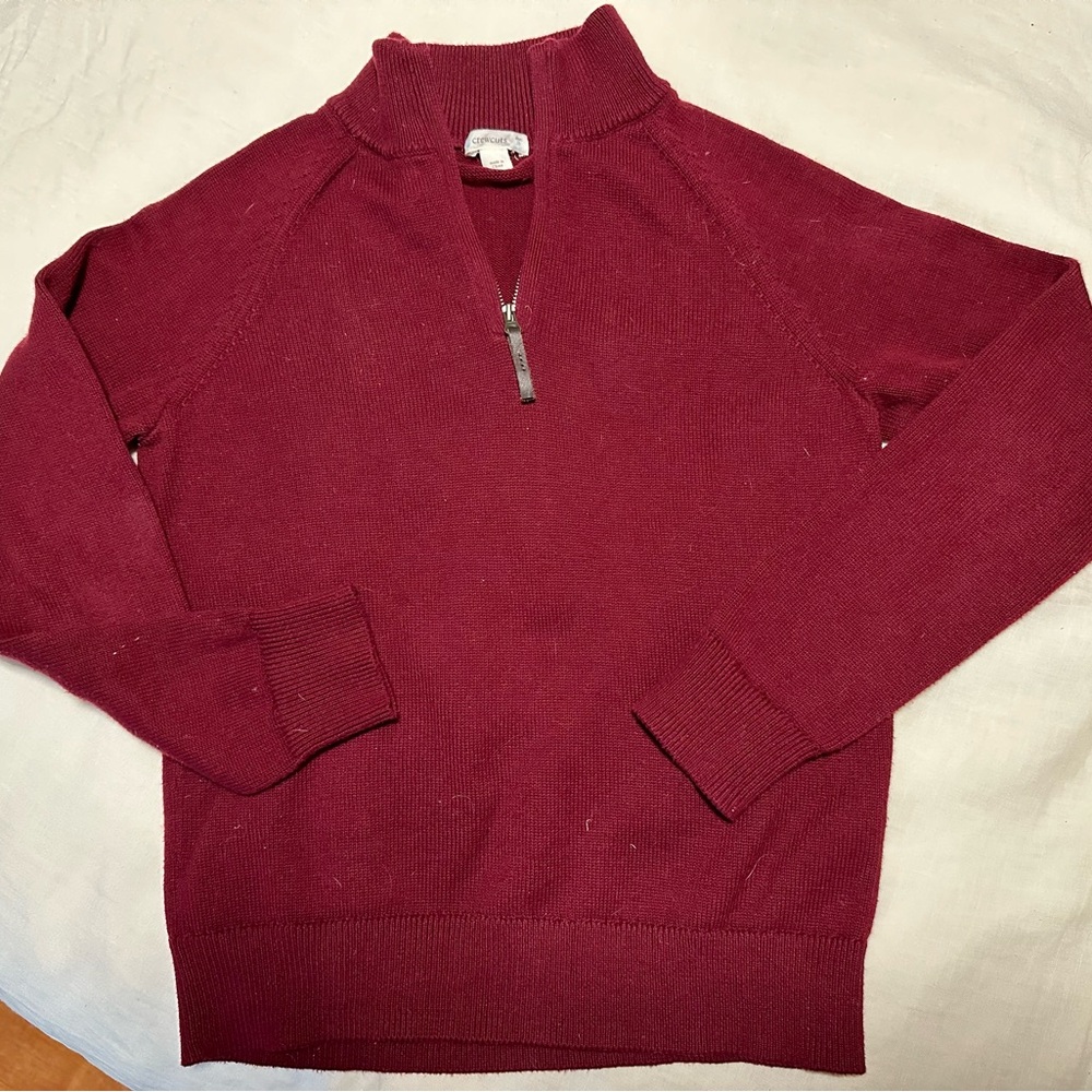 JCrew BOYS Cashmere/Cotton Half-zips, size Medium